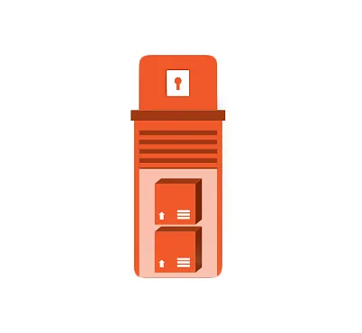 Ilustrasi unit Small Storage
